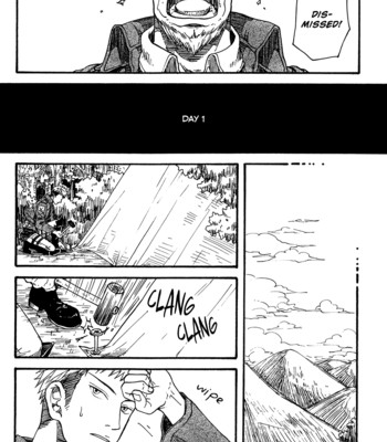 (FALL OF WALL Osaka 2) [MASCARA (Ogami Aki)] Survival (Shingeki no Kyojin) [English] [Baka Dumb Aho Scans] comic porn sex 8