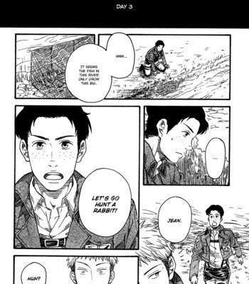 (FALL OF WALL Osaka 2) [MASCARA (Ogami Aki)] Survival (Shingeki no Kyojin) [English] [Baka Dumb Aho Scans] comic porn sex 16