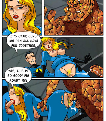 Fantastic Foursome comic porn sex 7