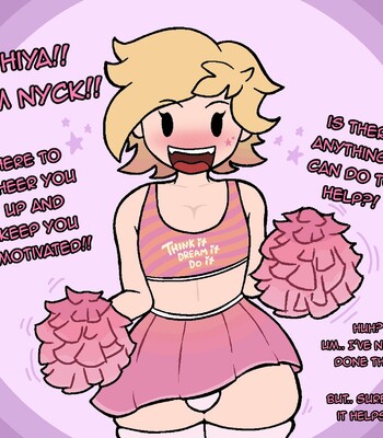 Femboy Cheerleader comic porn thumbnail 001