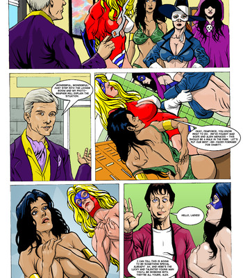 Femforce – Stripping for Charity comic porn sex 2