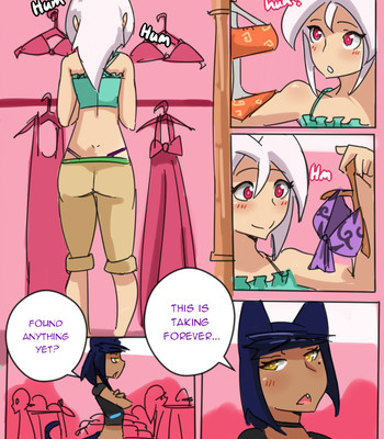 Fitting Room comic porn sex 4