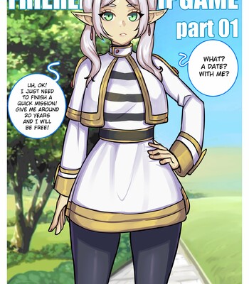 Frieren Stripgame comic porn thumbnail 001