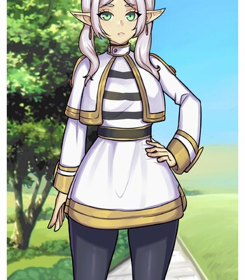 Frieren Stripgame comic porn sex 2