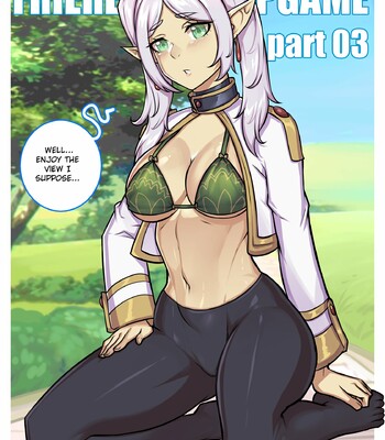 Frieren Stripgame comic porn sex 11