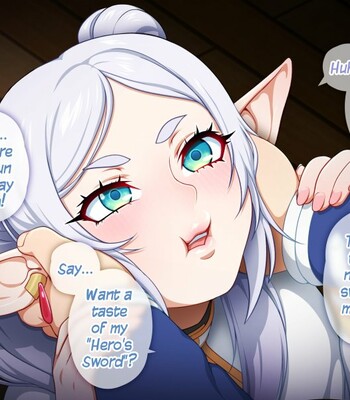 Frieren x Himmel [sousou no frieren] comic porn thumbnail 001