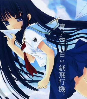 [fururi. ] ai sora ni shiroi kami hikouki. [cerulean skies, white paper plane.] comic porn thumbnail 001