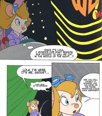 Gadget Hackwrench X Lola Bunny (english) comic porn thumbnail 001