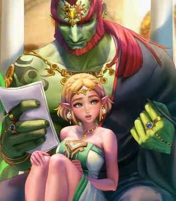 Ganon x Zelda comic porn thumbnail 001