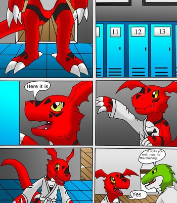 Guilmon Training Karate (Pratica Karate) comic porn sex 5
