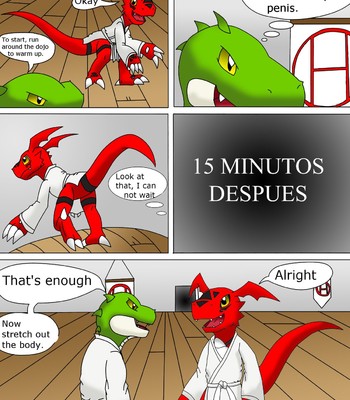 Guilmon Training Karate (Pratica Karate) comic porn sex 6