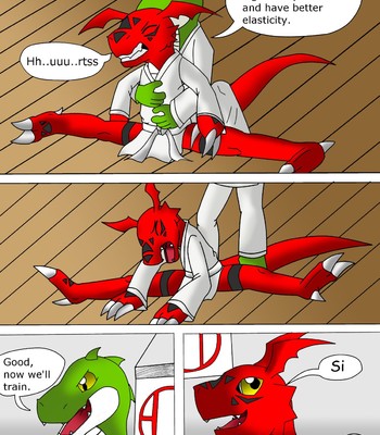 Guilmon Training Karate (Pratica Karate) comic porn sex 8