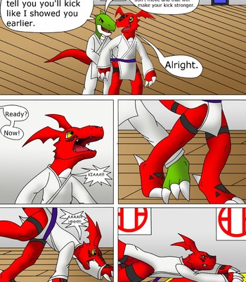 Guilmon Training Karate (Pratica Karate) comic porn sex 11