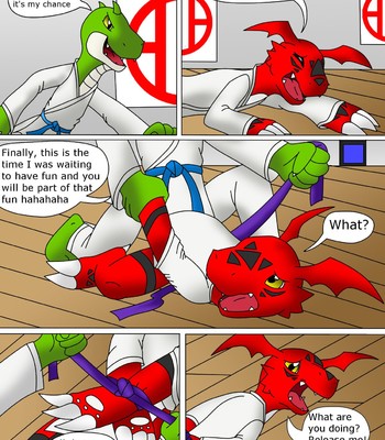 Guilmon Training Karate (Pratica Karate) comic porn sex 12