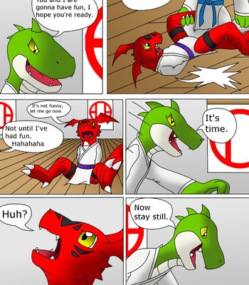 Guilmon Training Karate (Pratica Karate) comic porn sex 13