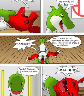Guilmon Training Karate (Pratica Karate) comic porn sex 15