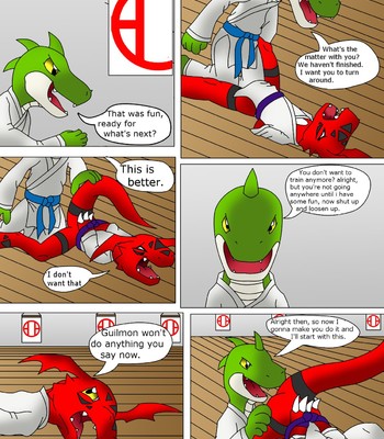 Guilmon Training Karate (Pratica Karate) comic porn sex 16