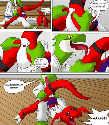 Guilmon Training Karate (Pratica Karate) comic porn sex 17