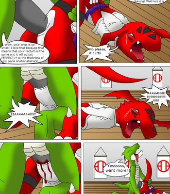Guilmon Training Karate (Pratica Karate) comic porn sex 19