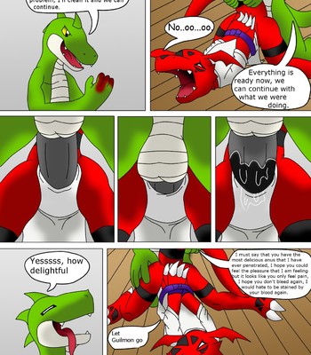 Guilmon Training Karate (Pratica Karate) comic porn sex 20