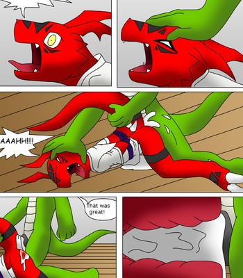 Guilmon Training Karate (Pratica Karate) comic porn sex 23