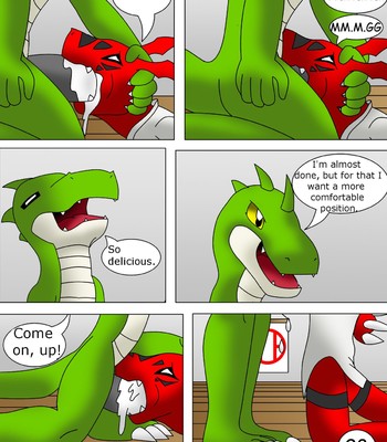 Guilmon Training Karate (Pratica Karate) comic porn sex 27
