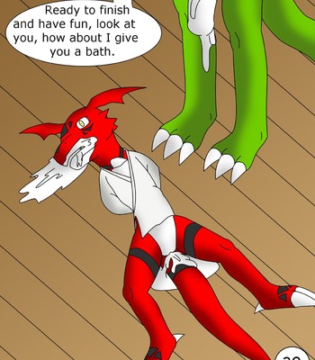 Guilmon Training Karate (Pratica Karate) comic porn sex 29