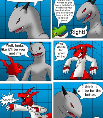 Guilmon Training Karate (Pratica Karate) comic porn sex 31