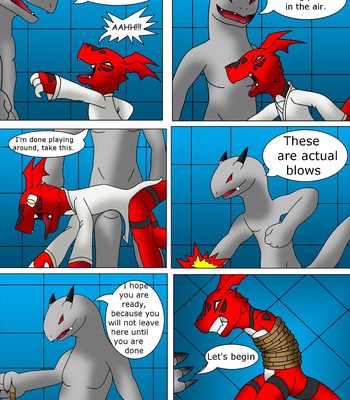 Guilmon Training Karate (Pratica Karate) comic porn sex 32