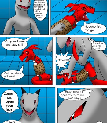 Guilmon Training Karate (Pratica Karate) comic porn sex 37