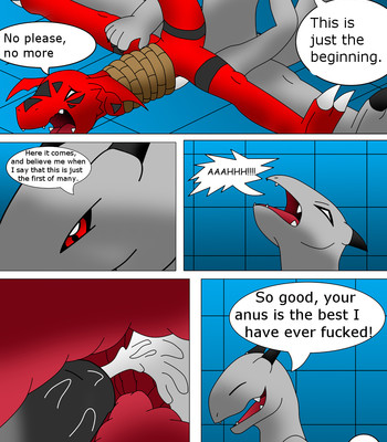 Guilmon Training Karate (Pratica Karate) comic porn sex 40