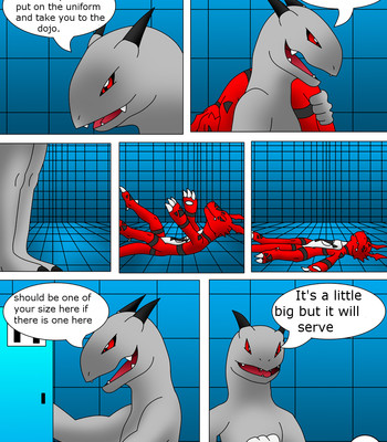 Guilmon Training Karate (Pratica Karate) comic porn sex 53