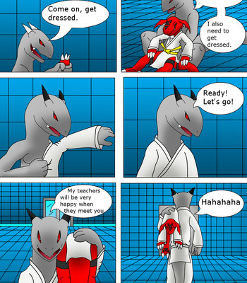 Guilmon Training Karate (Pratica Karate) comic porn sex 54