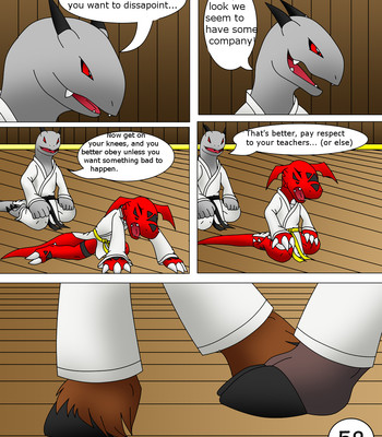 Guilmon Training Karate (Pratica Karate) comic porn sex 57