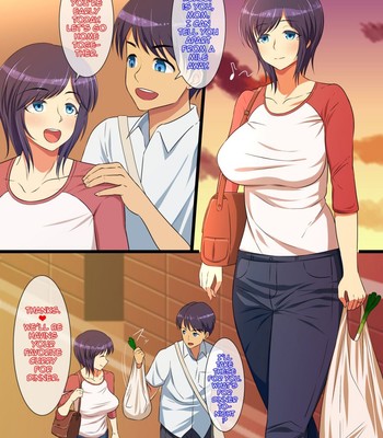 Hahabote! Dougan Kyonyuu Okaasan Ga Musuko Ni Haramasarete Shiawase Ni Naru Hanashi comic porn sex 1