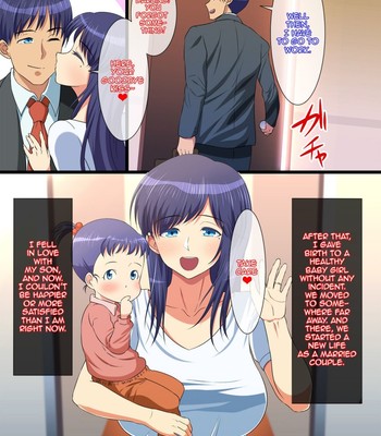 Hahabote! Dougan Kyonyuu Okaasan Ga Musuko Ni Haramasarete Shiawase Ni Naru Hanashi comic porn sex 36