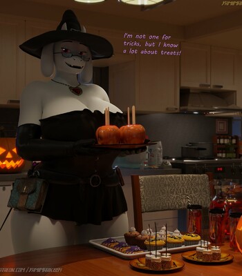 Halloween With Toriel (mini-comic) comic porn thumbnail 001