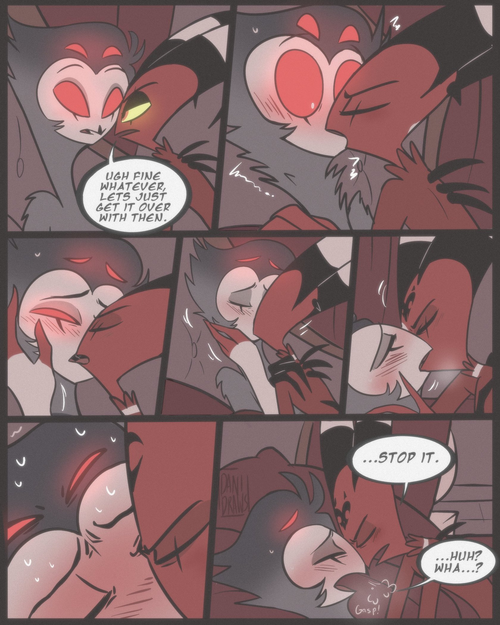 Helluva boss stolas x blitzo comic