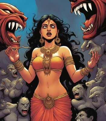 Hindu Mythology  NSFW Ai Edit comic porn sex 1105