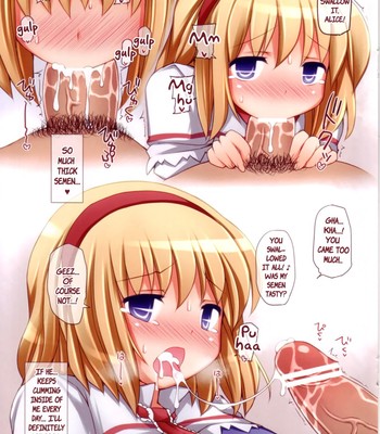 I want to ejaculate inside alice!   {pesu} comic porn sex 9