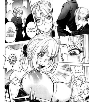 Kaya-nee in her mourning dress comic porn sex 8