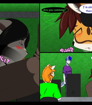 Lan Party comic porn sex 4