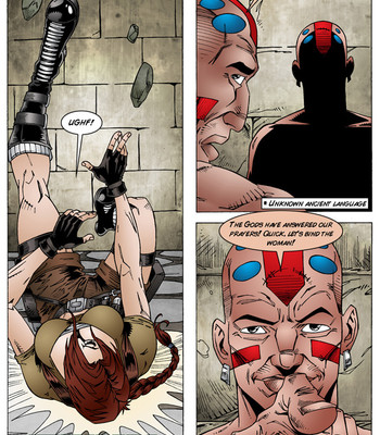 Lara Croft & the Emerald Pyramid comic porn sex 4