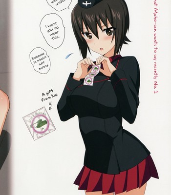 LET ME LOVE YOU(Girls und Panzer) comic porn sex 11