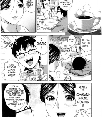 Life with married women just like a manga 2 – ch. 1-4  {tadanohito} comic porn sex 49