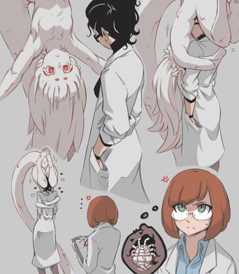 lil Alien Girl and Scientist Lady by Hushabye Valley [ Short Story Collections ] comic porn sex 6