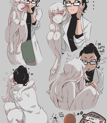 lil Alien Girl and Scientist Lady by Hushabye Valley [ Short Story Collections ] comic porn sex 7