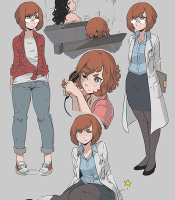 lil Alien Girl and Scientist Lady by Hushabye Valley [ Short Story Collections ] comic porn sex 14