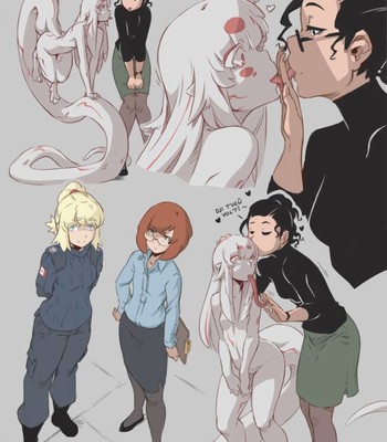 lil Alien Girl and Scientist Lady by Hushabye Valley [ Short Story Collections ] comic porn sex 23