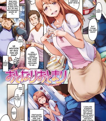 Lovely Neighbor Stay Overnight  comic porn sex 1